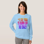 Adorables Funny I do Yoga T-shirt (Voorkant volledig)