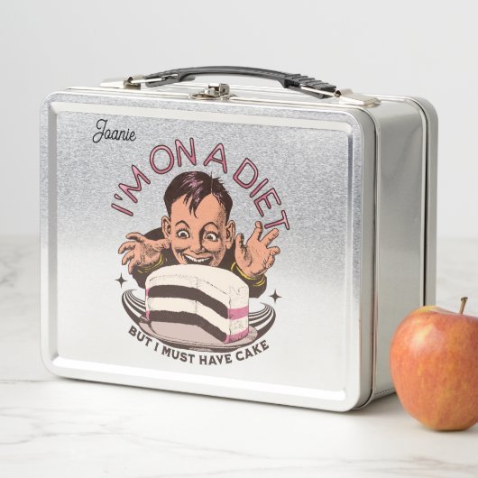 Adorables Funny, ik zit op een dieet, maar ik moet (In situ)