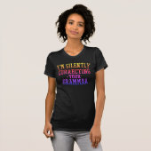 Adorables Funny Quote die Grammar corrigeert T-shirt (Voorkant volledig)