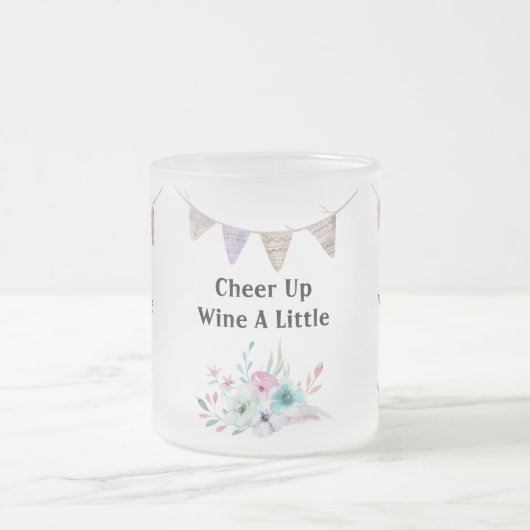 Adorables Funny Wine A Little Matglas Koffiemok (Center)