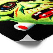 Adorables Green Monster Mask Poster (Hoek)