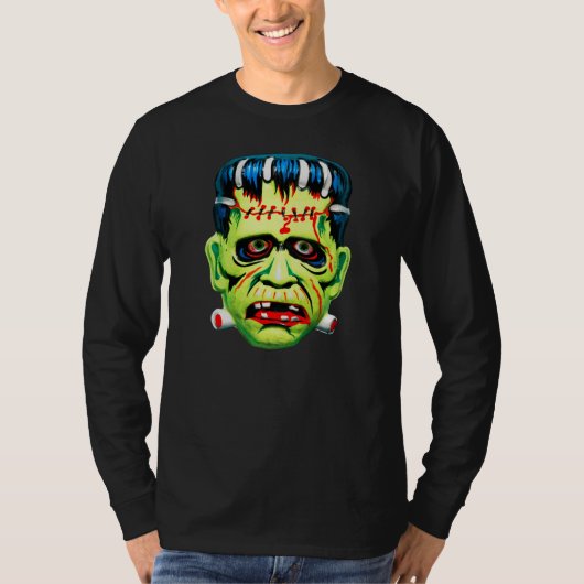 Adorables Green Monster Mask T-Shirt (Voorkant)