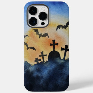 Adorables Halloween Bats in Graveyard Case-Mate iPhone 14 Pro Max Hoesje