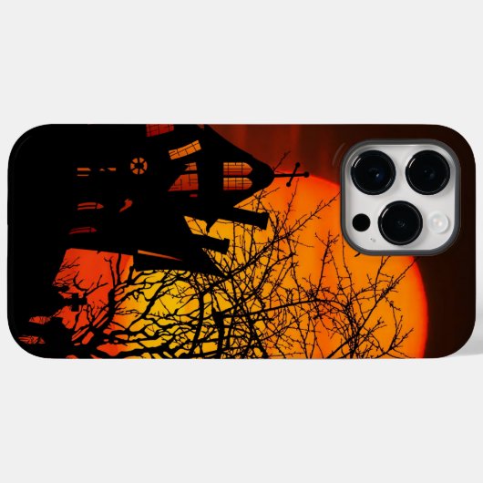 Adorables Halloween Creepy Haunted House Case-Mate iPhone Case (Achterkant (horizontaal))