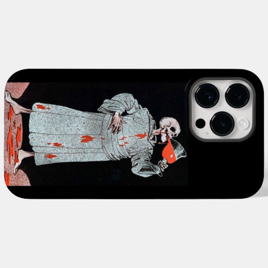 Adorables Halloween Skeleton Drink Bloed Case-Mate iPhone Case (Achterkant (horizontaal))