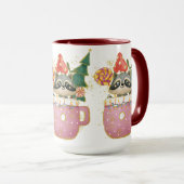 Adorables-kerstdraagtas Mok (Voorkant rechts)