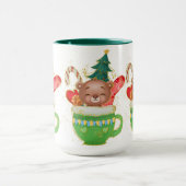 Adorables kerstheerlijke Beer Mok (Midden)