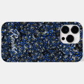 Adorables Kerstmis [3D] Scandinavian Style Blue Case-Mate iPhone Case (Achterkant (horizontaal))
