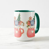 Adorables Kerstmis charming Elephant Mok (Voorkant rechts)