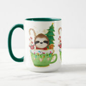 Adorables Kerstmis Darling Sloth Mok (Links)