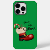 Adorables Kerstmis houdt niet op met Believin' Case-Mate iPhone Case (Achterkant)