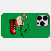 Adorables Kerstmis houdt niet op met Believin' Case-Mate iPhone Case (Achterkant (horizontaal))