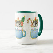 Adorables Kerstmis Sweet Wolf Mok (Voorkant rechts)