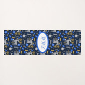 Adorables KerstScandinavian Style Yogamat (Achterkant (horizontaal))