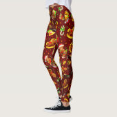 Adorables kerstteddyberen en speelgoed [3D] Yoga Leggings (Links)