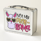 Adorables Lama Love Not My Probllama Paars (Achterkant)