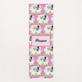 Adorables Llama Love Cute Llama Couple Pink Yogamat (Voorkant)
