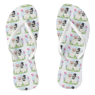 Adorables Llama Love Cute Llama Couple Teenslippers