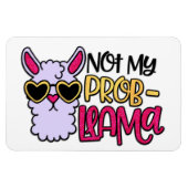 Adorables Llama Love not My Probllama Magnet Magneet (Horizontaal)