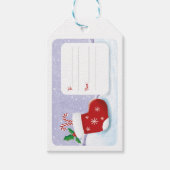 Adorables Lovely Kerststop Cadeaulabel (Voorkant)