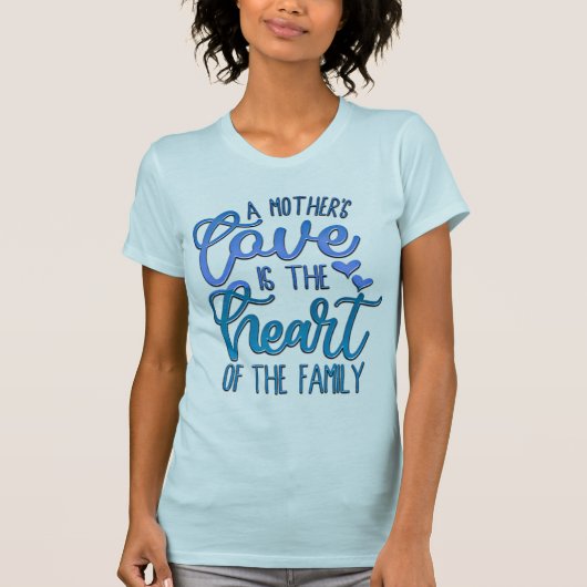 Adorables Moederdag Moederliefde T-shirt (Voorkant)