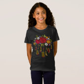 Adorables Rozen & feathers T-Shirt (Voorkant volledig)