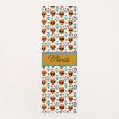 Adorables Skulls Day of the Dead Custom Yogamat (Voorkant)