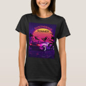 Adorables Synthwave/Vaporwave 80s T-Shirt (Voorkant)