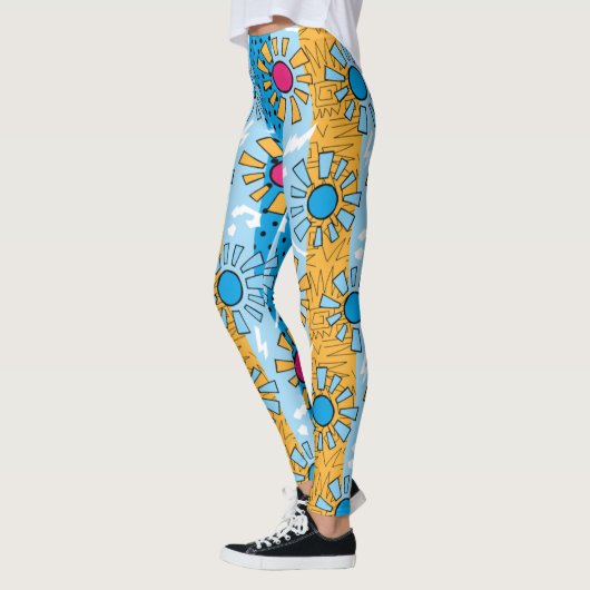 Adorables Synthwave/Vaporwave Style Yoga-Leggings Leggings (Links)