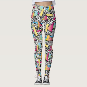 Adorables Synthwave/Vaporwave Style Yoga-Leggings Leggings