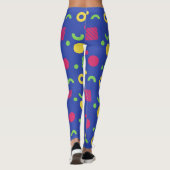 Adorables Synthwave/Vaporwave Style Yoga-Leggings Leggings (Achterkant)