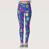 Adorables Synthwave/Vaporwave Style Yoga-Leggings Leggings (Voorkant)