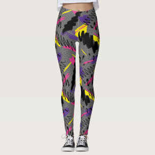 Adorables Synthwave/Vaporwave Style Yoga-Leggings Leggings