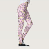 Adorables Synthwave/Vaporwave Style Yoga-Leggings Leggings (Rechts)