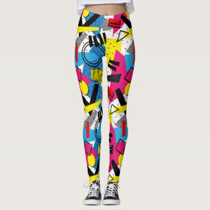 Adorables Synthwave/Vaporwave Style Yoga-Leggings Leggings