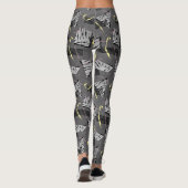 Adorables Synthwave/Vaporwave Style Yoga-Leggings Leggings (Achterkant)
