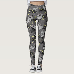 Adorables Synthwave/Vaporwave Style Yoga-Leggings Leggings