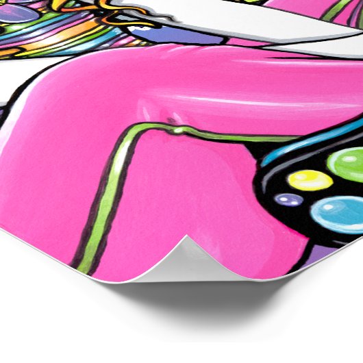 Adoralicious Rainbow Fairy Friends Poster (Hoek)