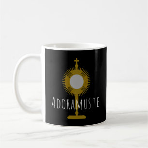 Adoramus Te (Wij bewonderen u) Latijn   Koffiemok