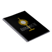 Adoramus Te (Wij bewonderen u) Latijn Notitieboek (Rechterzijde)