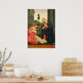 Adoratie, kind - Filippino Lippi Fine Art Poster (Keuken)