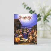 Adoratie van de herders - Bronzino - Italiaans Briefkaart (Staand voorkant)