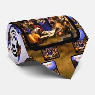 Adoratie van de herders - Bronzino - Italiaans Stropdas