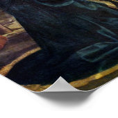 Adoratie van de herders - Domencio Ghirlandaio Poster (Hoek)