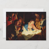 Adoratie van de herders - Honthorst (Voorkant)