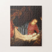 Adoratie van de herders - Honthorst Legpuzzel (Verticaal)