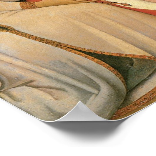 Adoratie van de Magi, Bartolo Di Fredi Poster (Hoek)