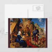 Adoratie van de Magi door Albrecht Durer Briefkaart (Voorkant / Achterkant)
