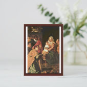 Adoratie van de Magi (Epiphany) Briefkaart (Staand voorkant)