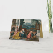 Adoratie van de Magi - van Scorel Kaart (Voorkant)